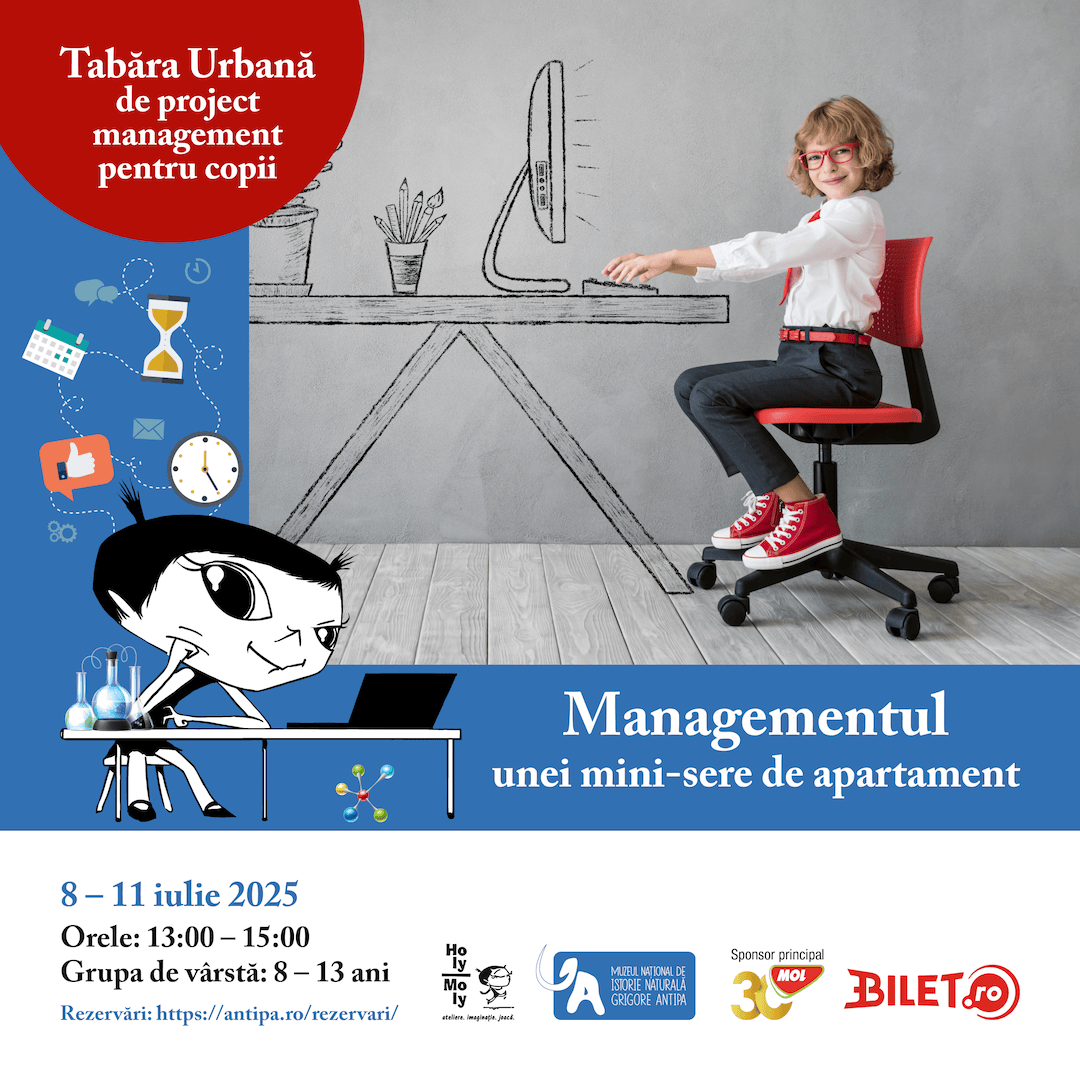 Tabăra Urbană de Project Management pentru Copii