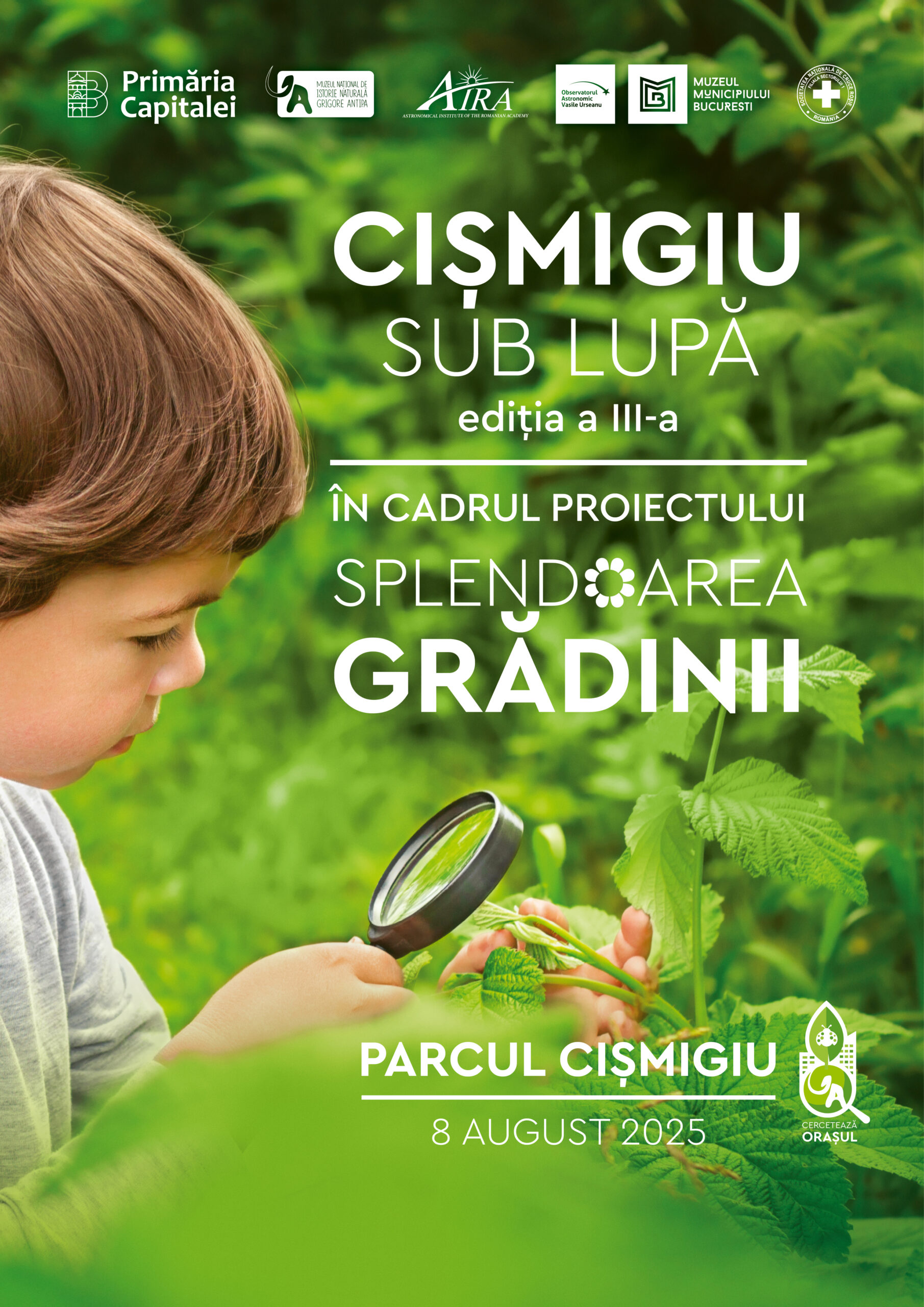 Afis Cismigiu sub lupa 2025