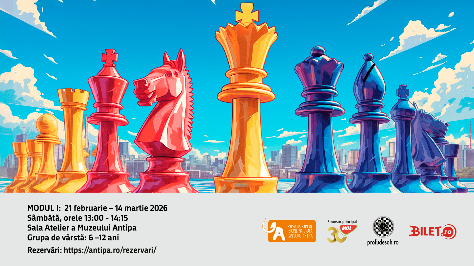 Șah la Antipa 2026 - modul I