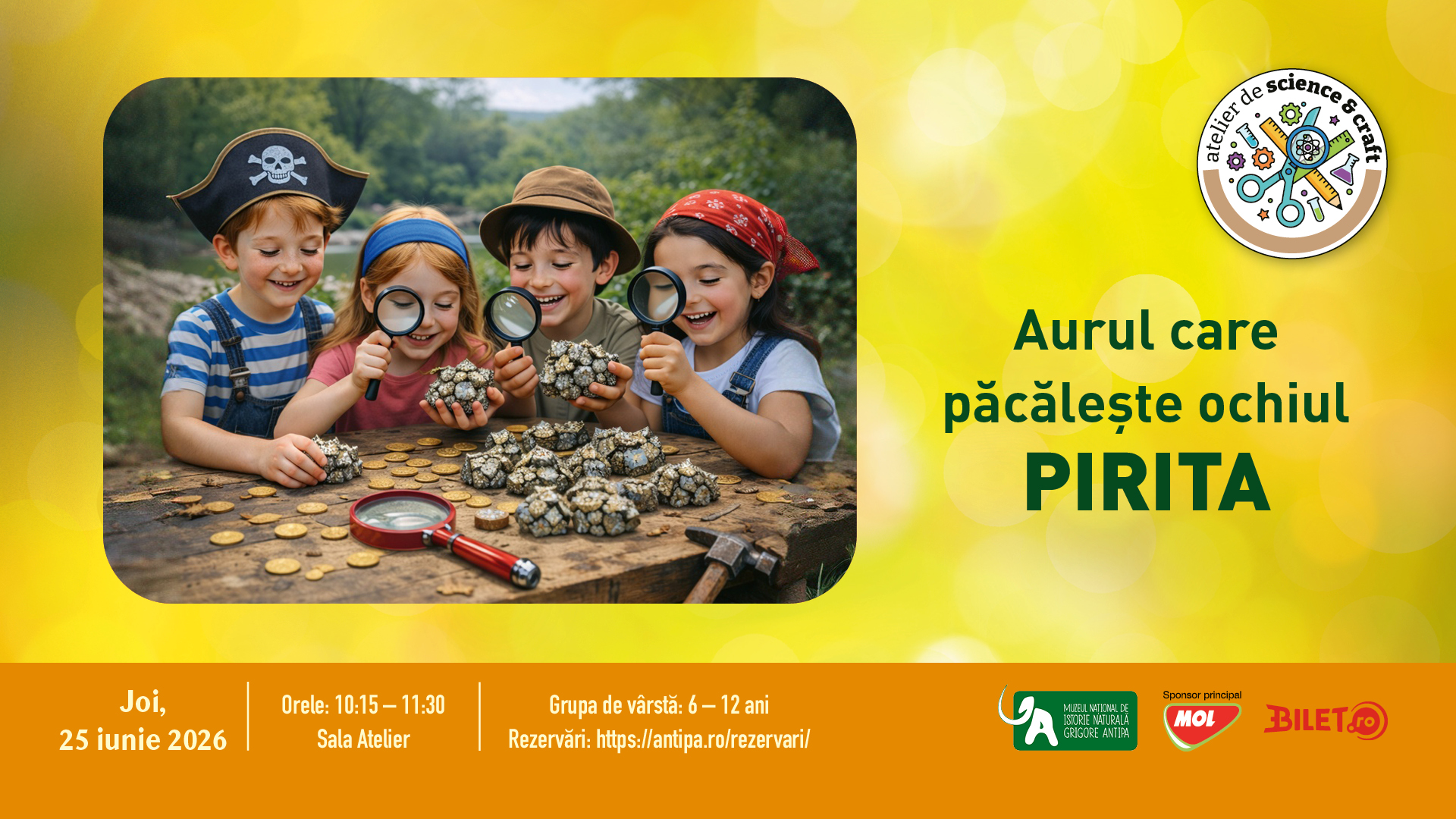 Calatorie in lumea cristalelor - Pirita